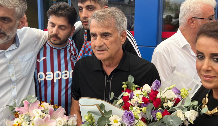 Şenol Güneş Trabzon’da! İlk sözleri: “Yeni bir işe başlamış gibi…”